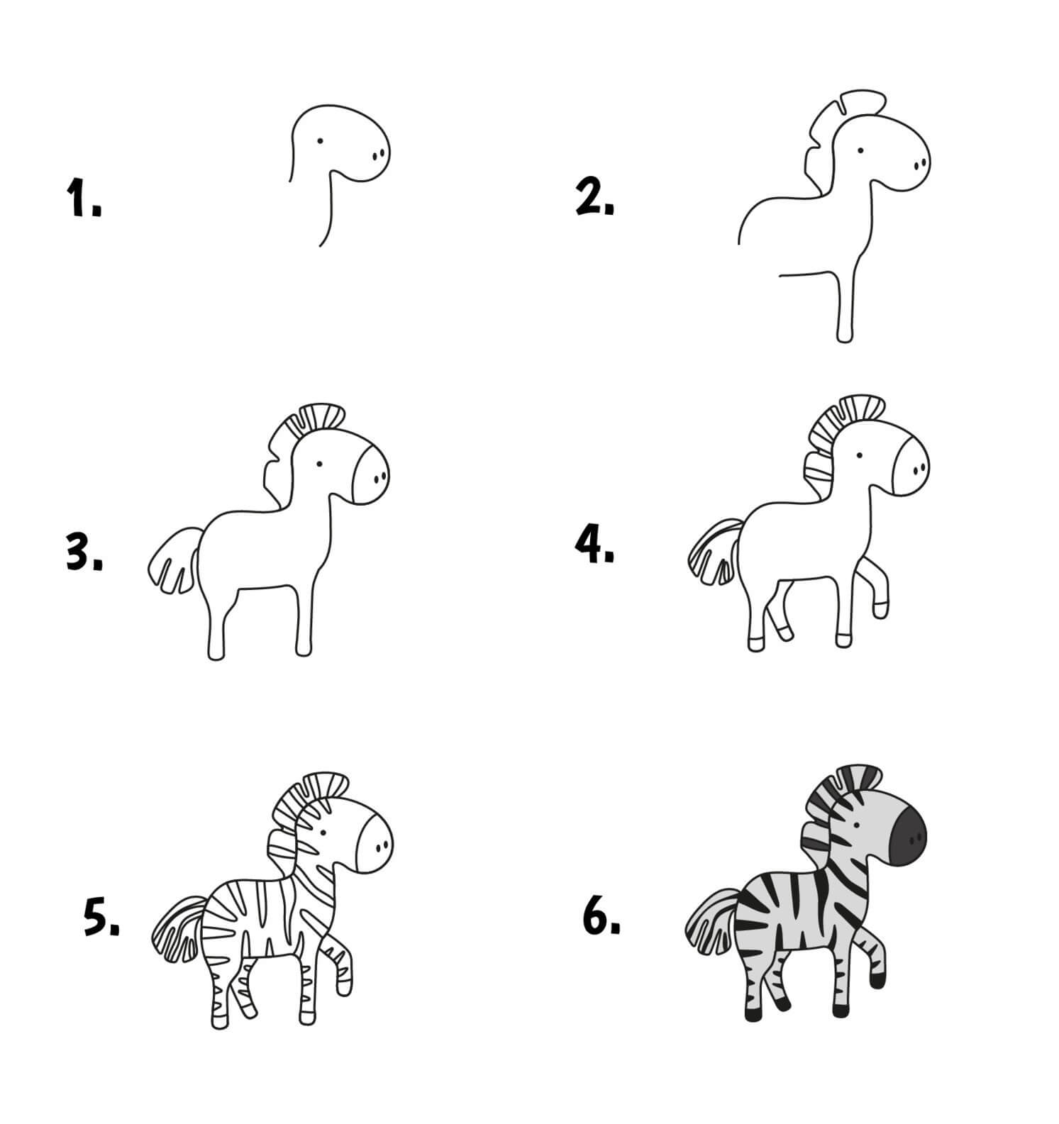 How to draw Zebra idea (20)