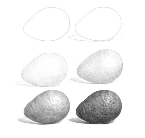 Avocado idea (20) Drawing Ideas