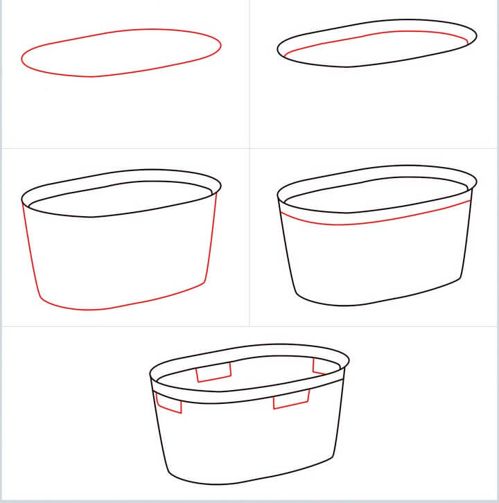 How to draw Basket idea (13)