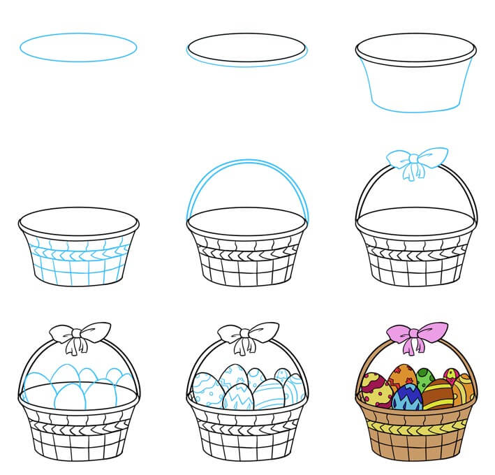 Basket idea (14) Drawing Ideas