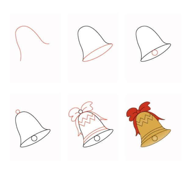 How to draw Bell idea (10)