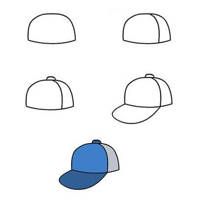 How to draw Cap idea (5)