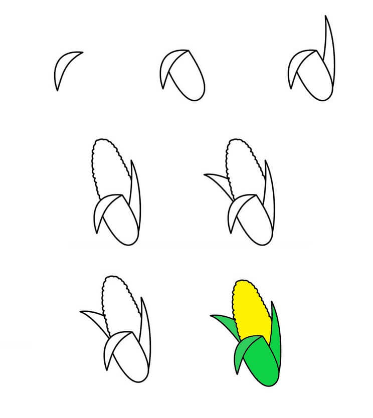 Corn idea (7) Drawing Ideas