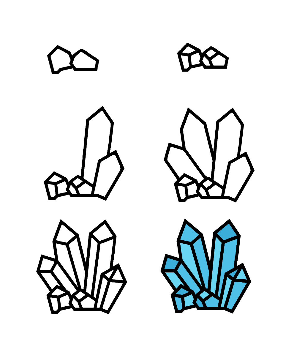 Crystal idea (20) Drawing Ideas