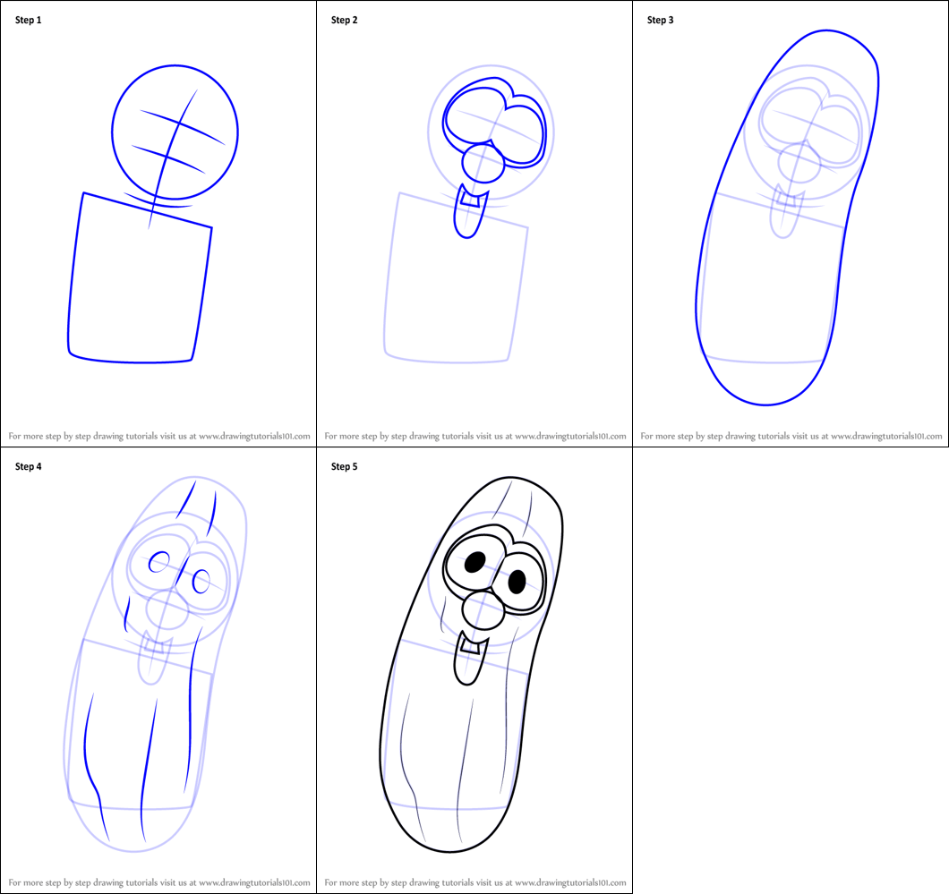 How to draw Cucumber idea (13)