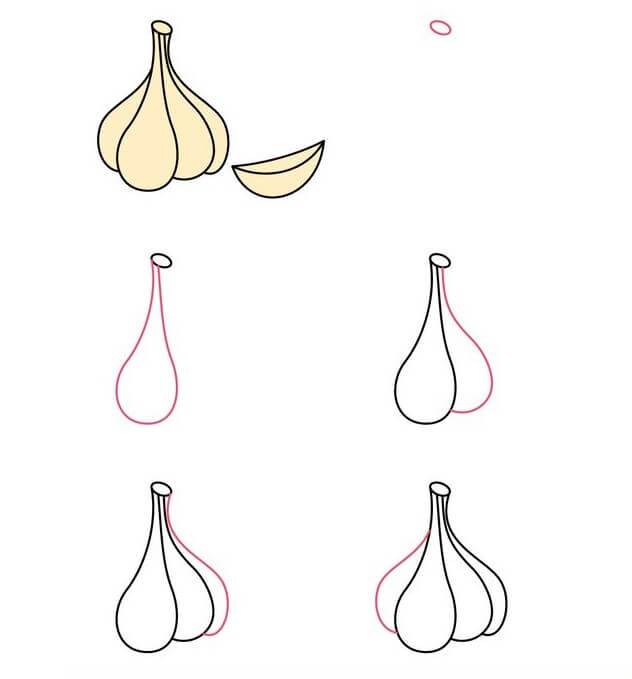 Garlic idea (1) Drawing Ideas