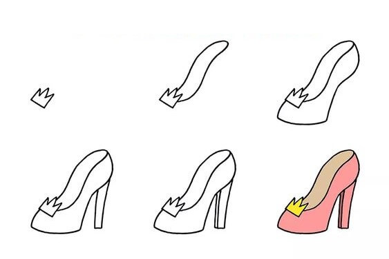 How to draw High heels idea (2)