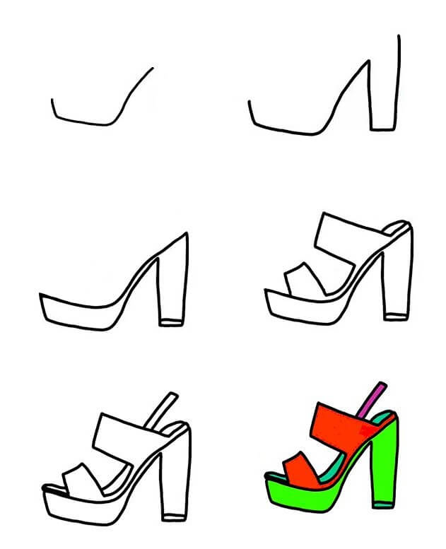 High heels idea (7) Drawing Ideas