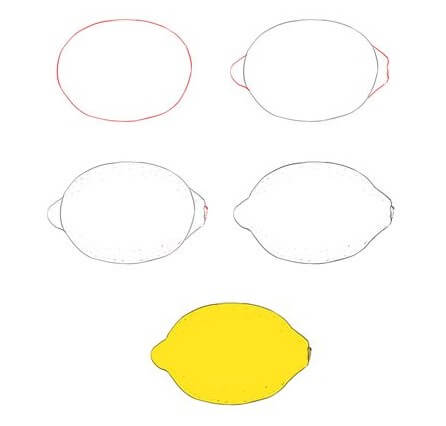 How to draw Lemon idea (10)