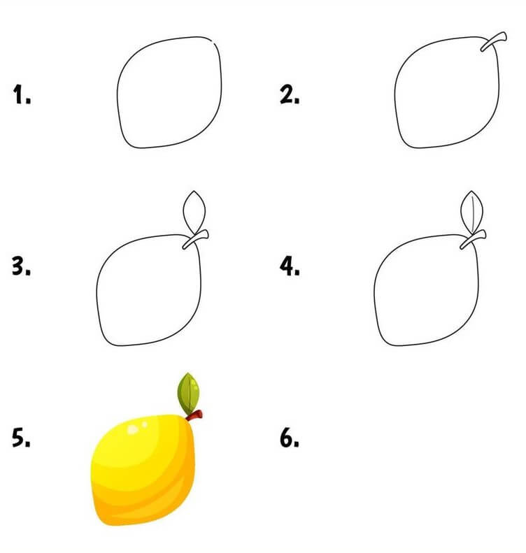 How to draw Lemon idea (11)