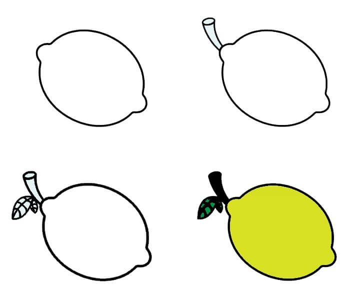 How to draw Lemon idea (12)