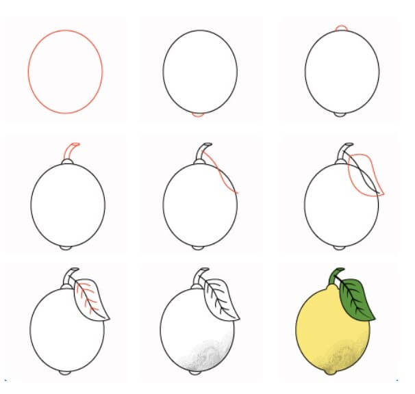 How to draw Lemon idea (13)