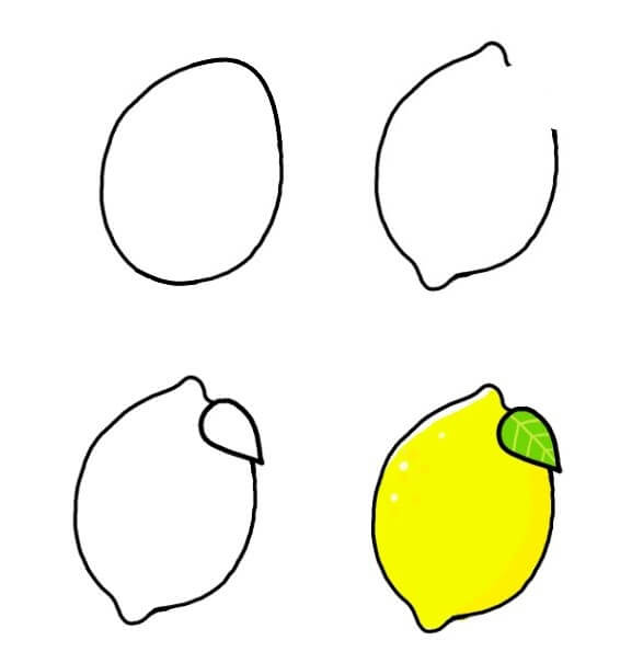 How to draw Lemon idea (14)