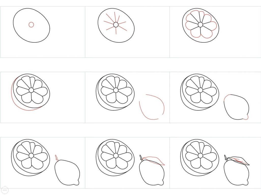 How to draw Lemon idea (18)