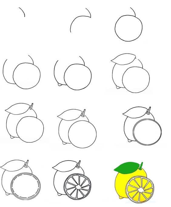 Lemon idea (6) Drawing Ideas