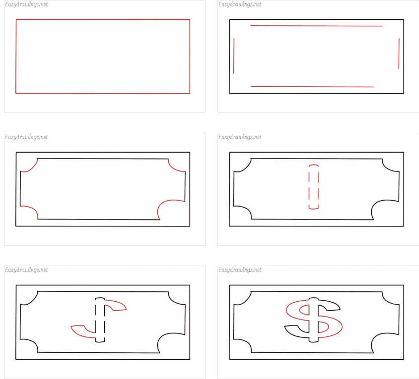 How to draw Money idea (5)