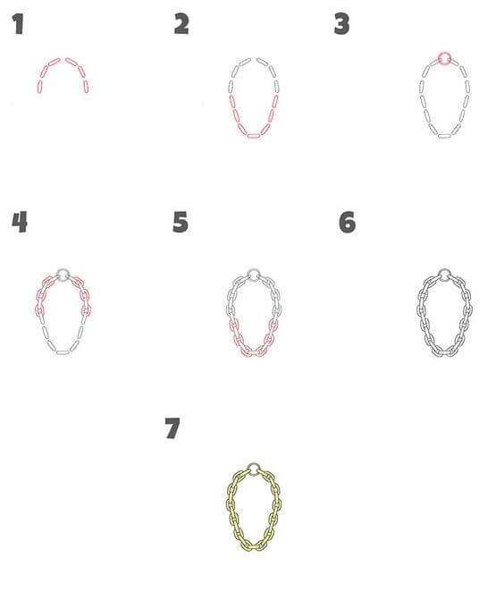 Necklace idea (1) Drawing Ideas