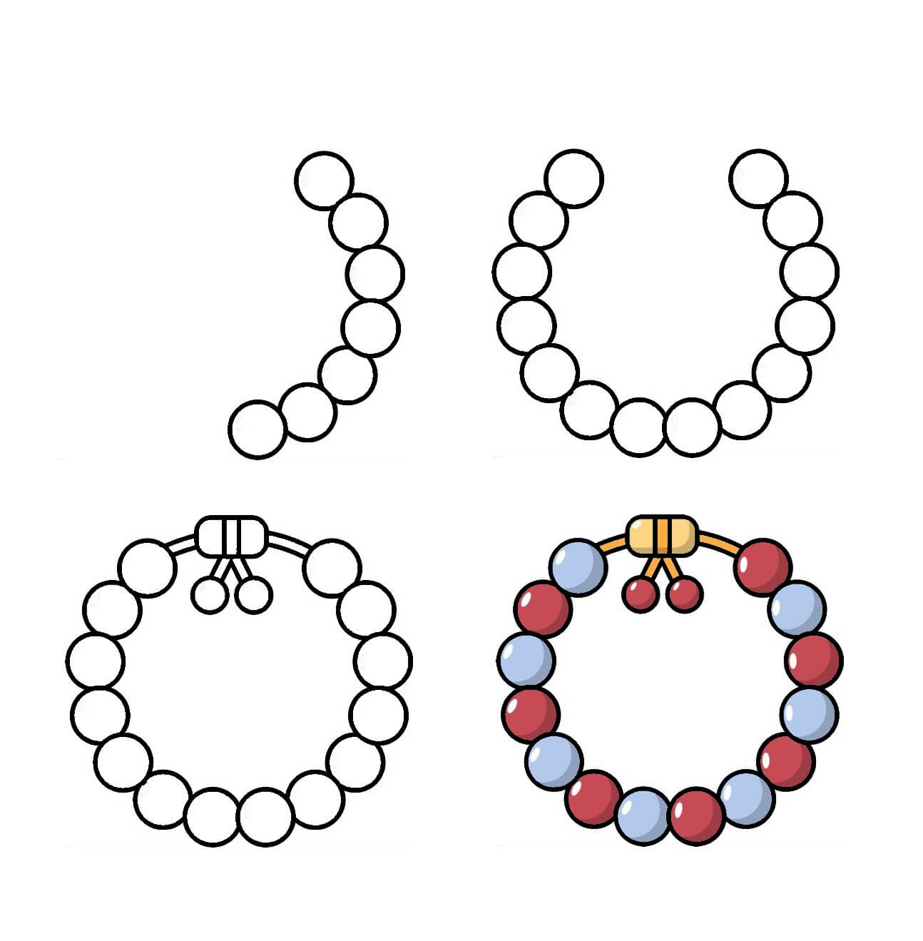 Necklace idea (6) Drawing Ideas