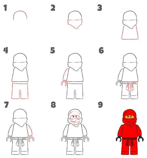 Ninja go idea (1) Drawing Ideas