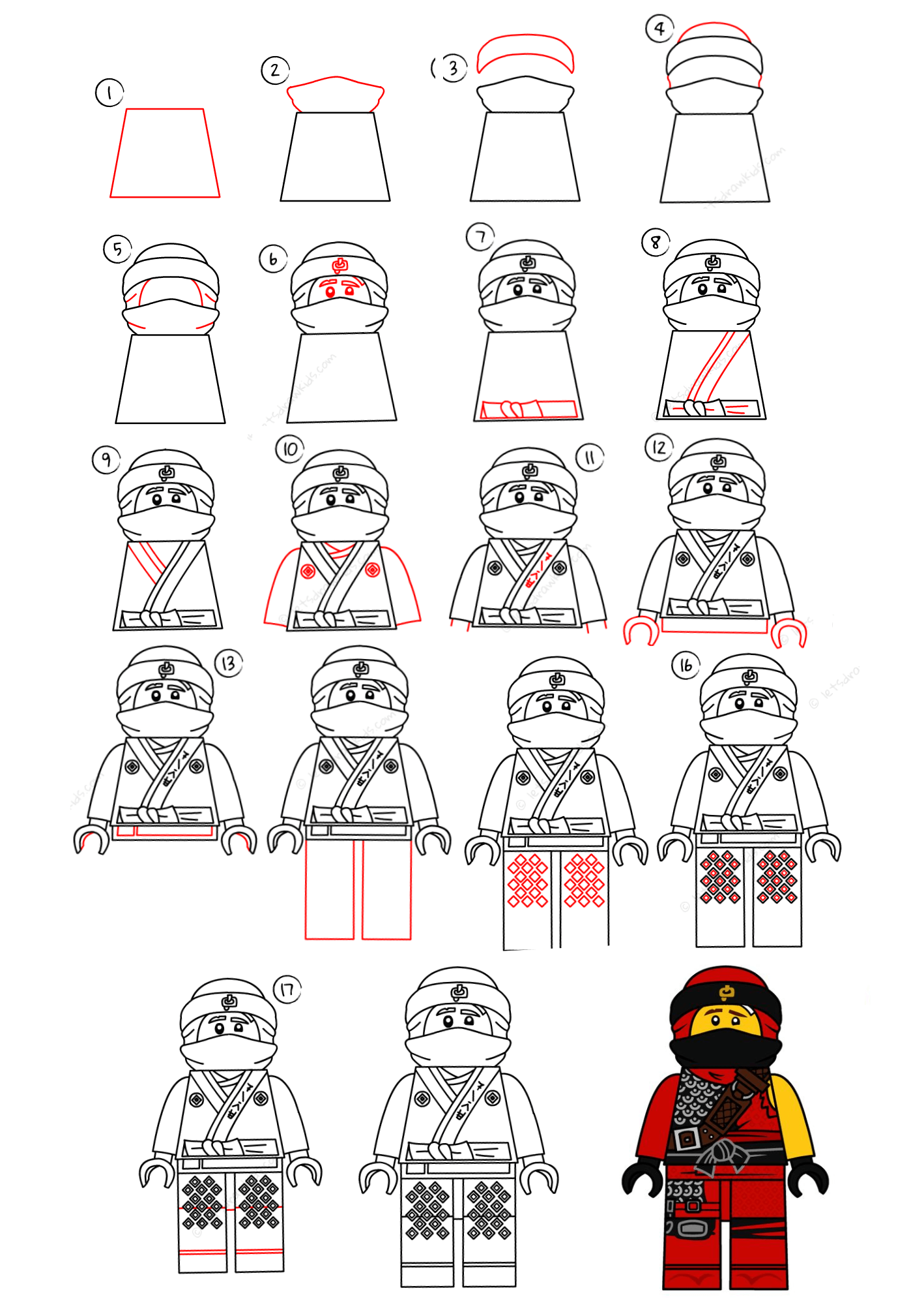 Ninja go idea (21) Drawing Ideas