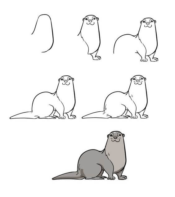 Otter idea (1) Drawing Ideas