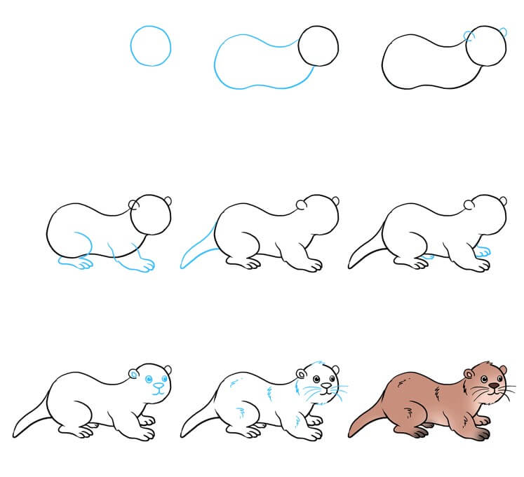 Otter idea (10) Drawing Ideas