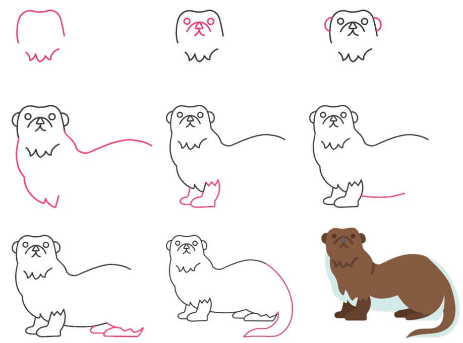 Otter idea (4) Drawing Ideas