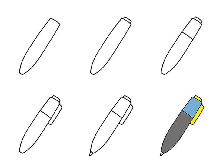 How to draw Pen idea (1)