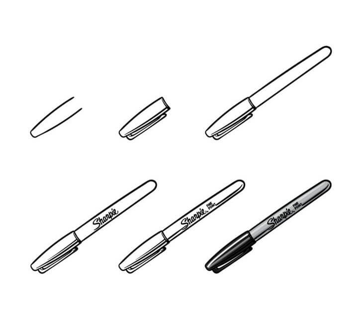 Pen idea (10) Drawing Ideas