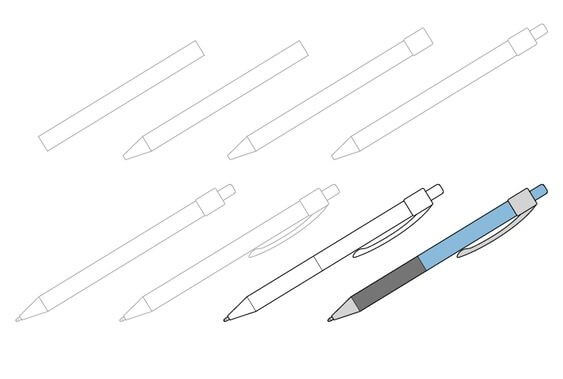 Pen idea (3) Drawing Ideas