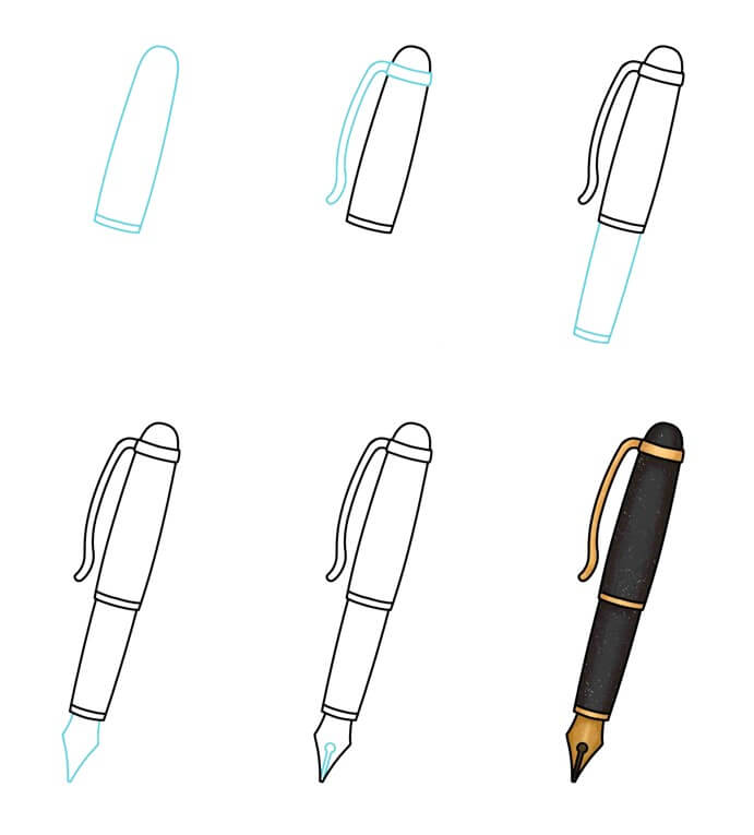 Pen idea (7) Drawing Ideas