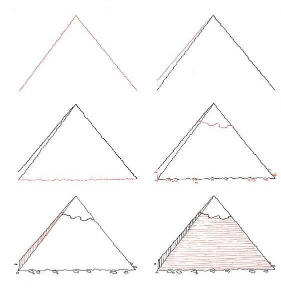 Pyramid idea (2) Drawing Ideas