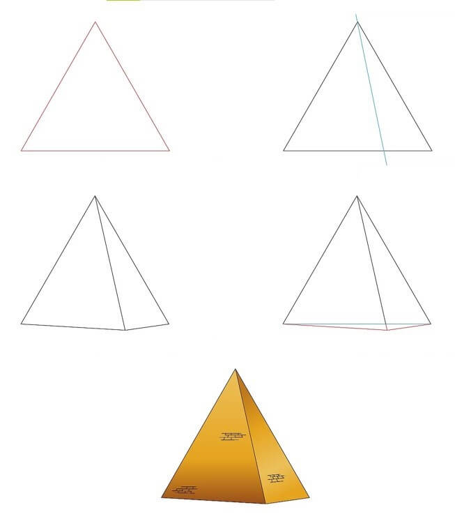 How to draw Pyramid idea (20)