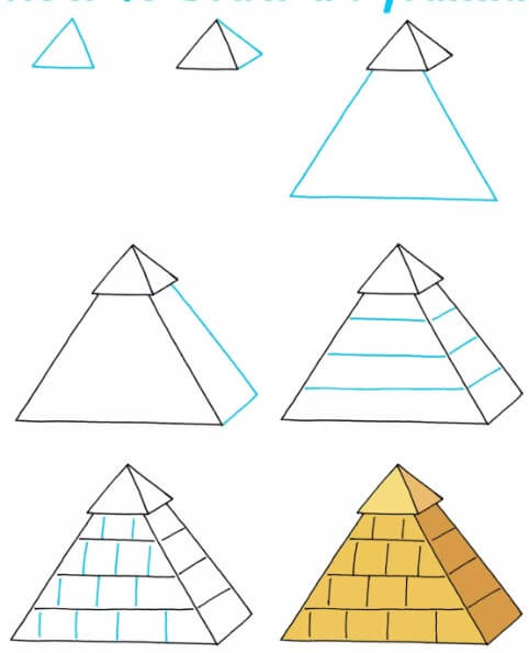 Pyramid idea (9) Drawing Ideas