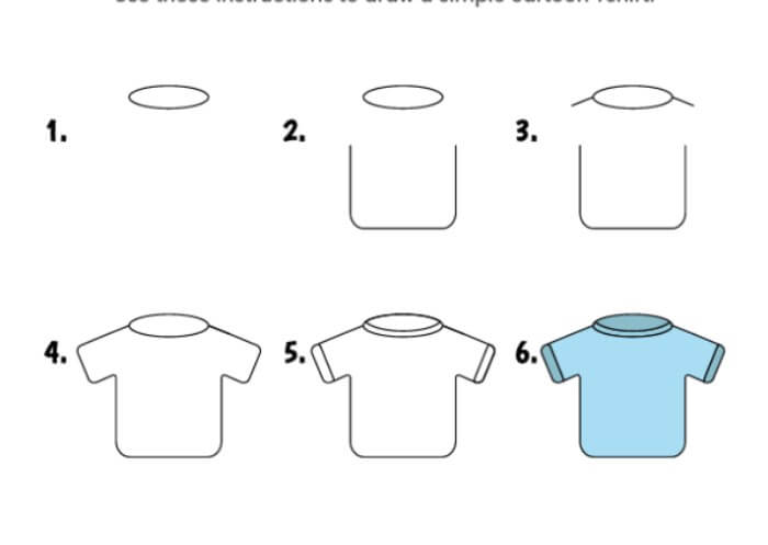 How to draw Shirt idea (10)