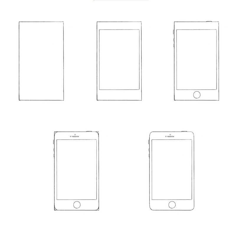 How to draw Smartphone (12)