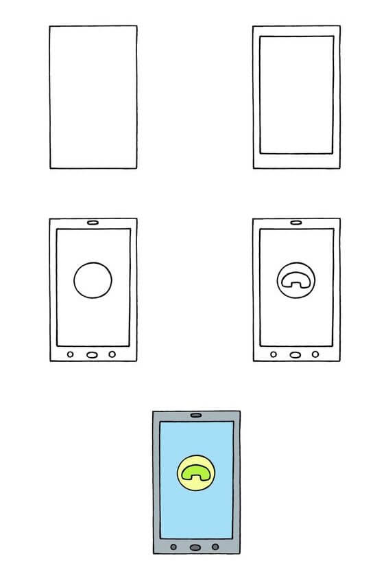 Smartphone (5) Drawing Ideas