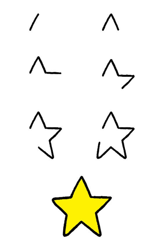 How to draw Star (13)