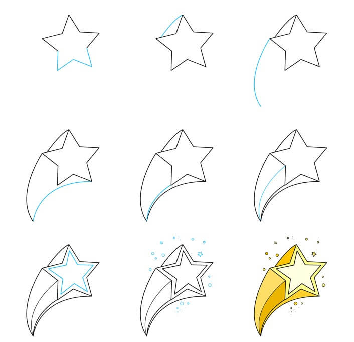 Star Drawing Ideas