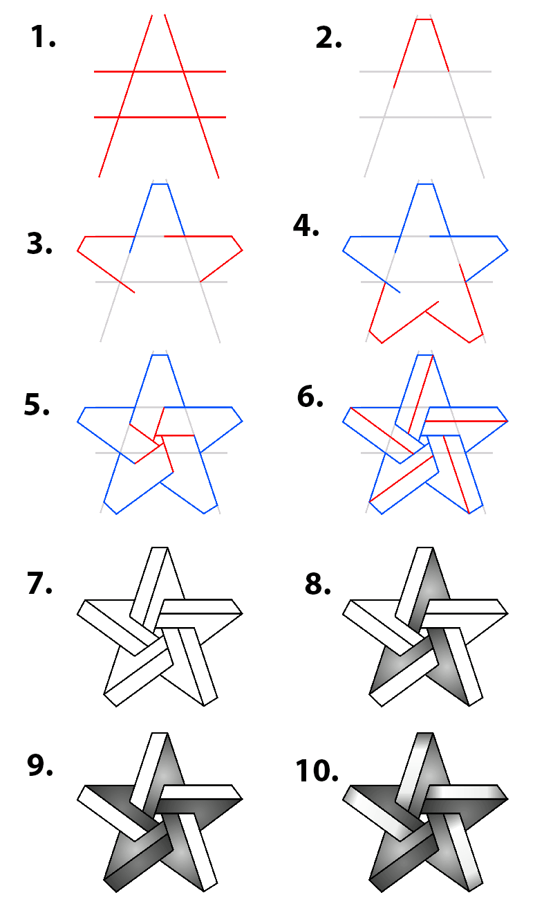 How to draw Star (27)