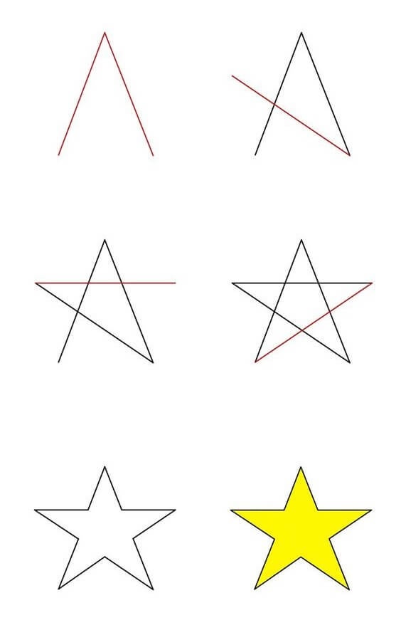 Star (7) Drawing Ideas