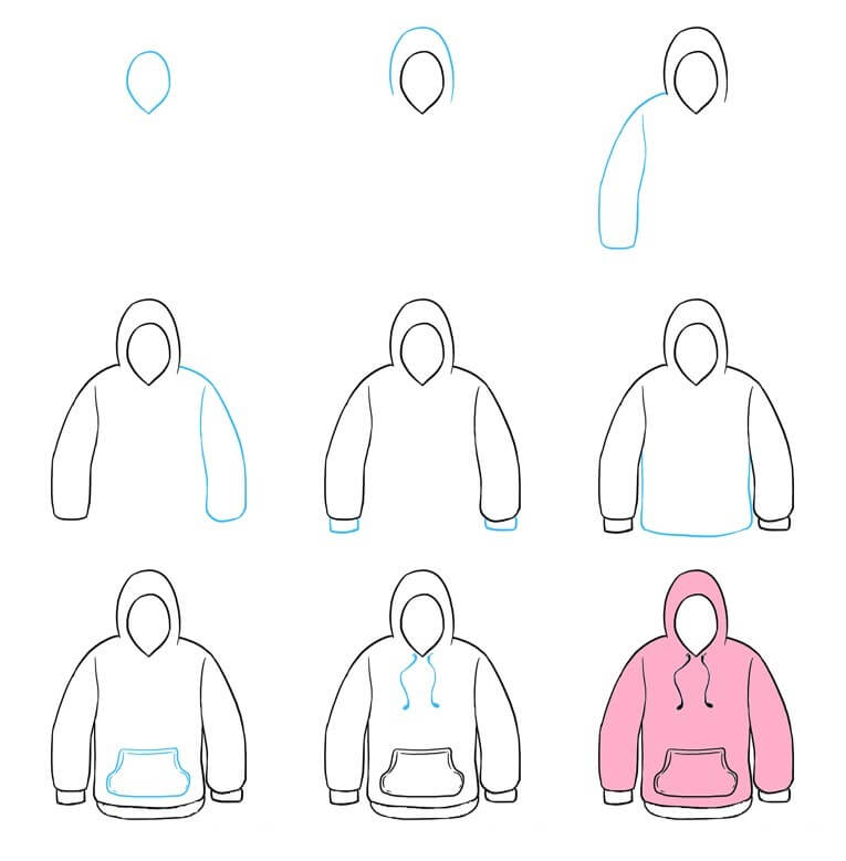 How to draw Sweater (1)