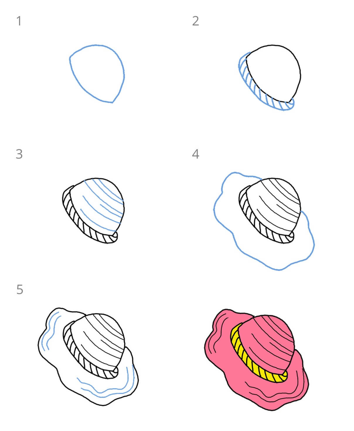 How to draw Wide-brimmed hat (3)