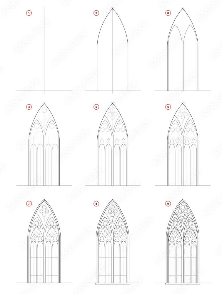 Window idea (3) Drawing Ideas