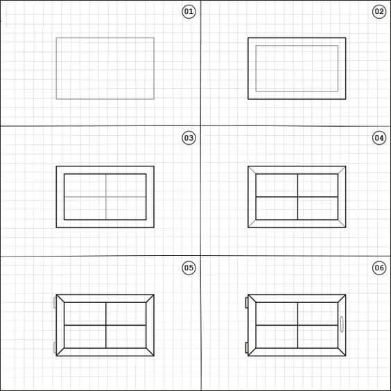 How to draw Window idea (5)