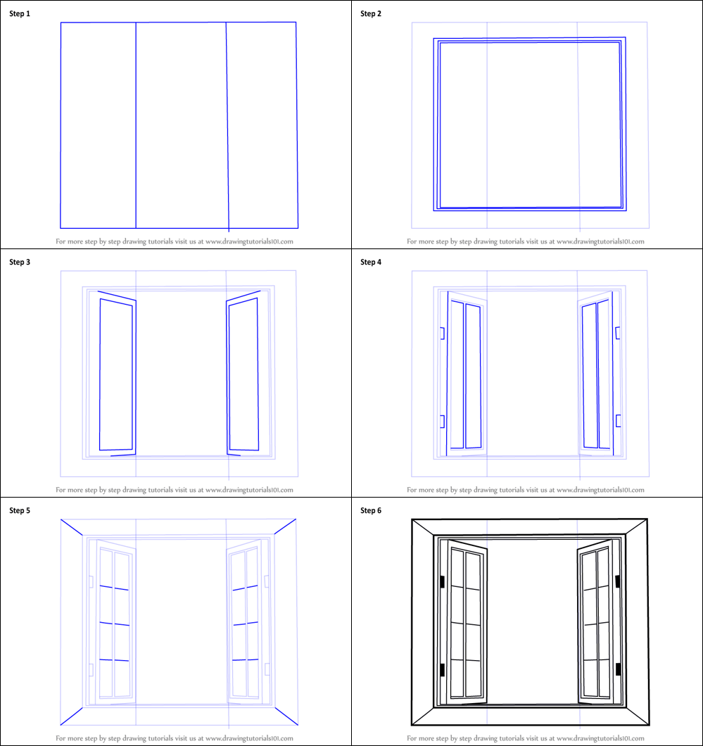 How to draw Window simple (2)