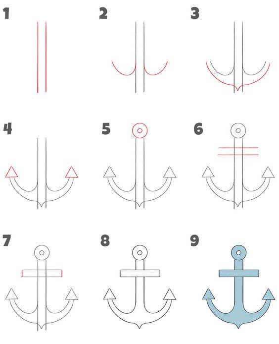 Anchor idea (10) Drawing Ideas