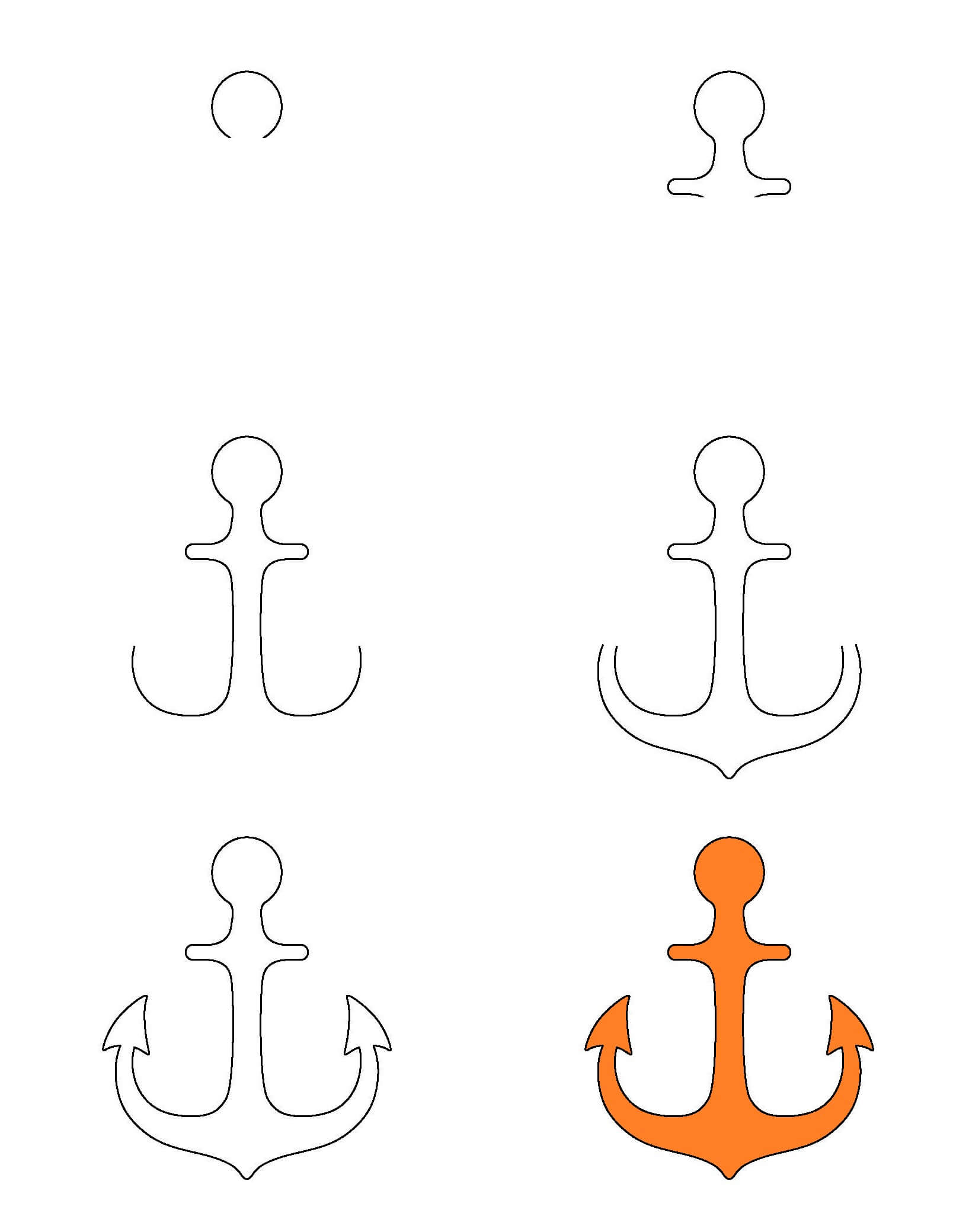 Anchor idea (11) Drawing Ideas