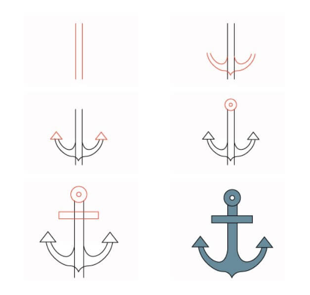 Anchor idea (14) Drawing Ideas