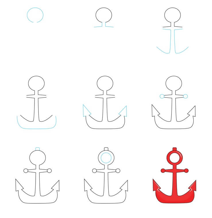 Anchor idea (17) Drawing Ideas